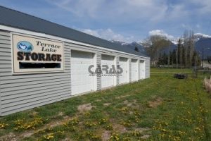 WM Storage units with sign